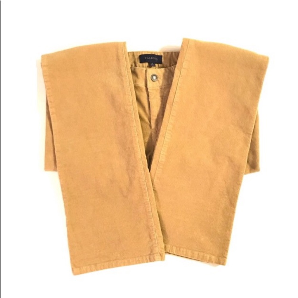 Talbots Curvy Beige Corduroys ⢠Womens Size 4 Long - Picture 3 of 7